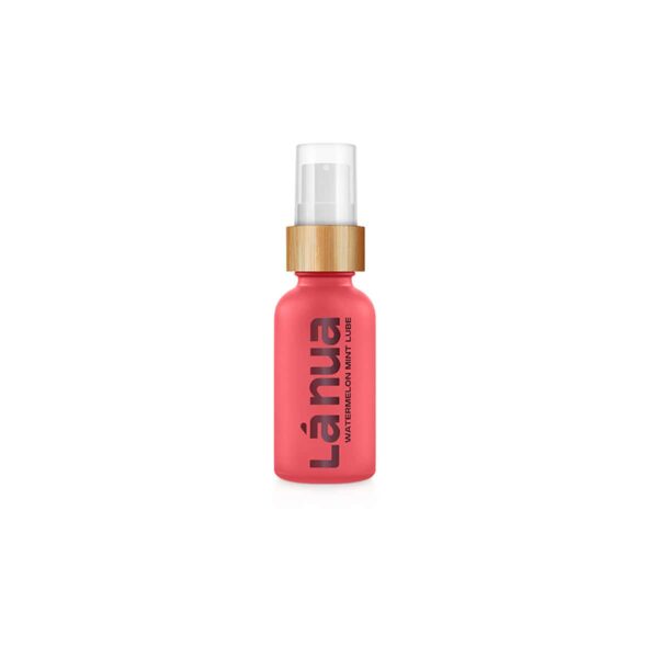 Buy and try La Nua Water-Based Lube 1oz - Watermelon Mint water based lubricant by La Nua for your next sexual encounter with her.
