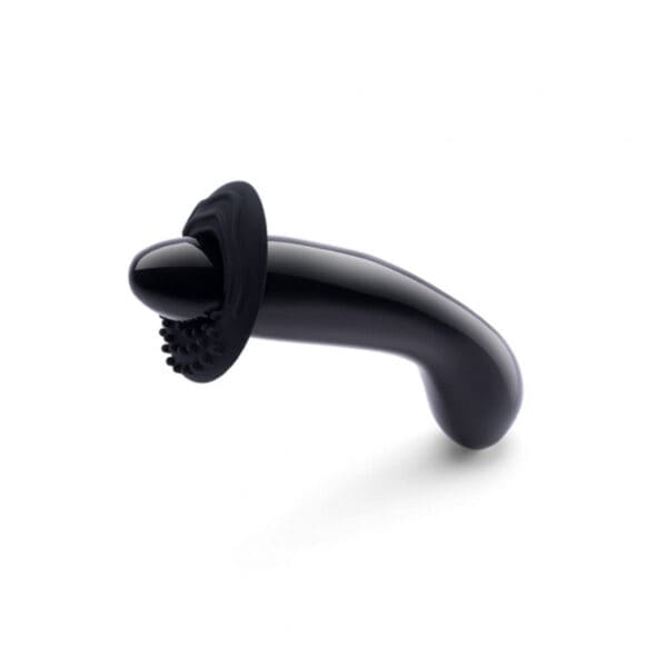 Le Wand Crystal G Wand Black Obsidian dildo made by Le Wand on sale at herVibrators.com