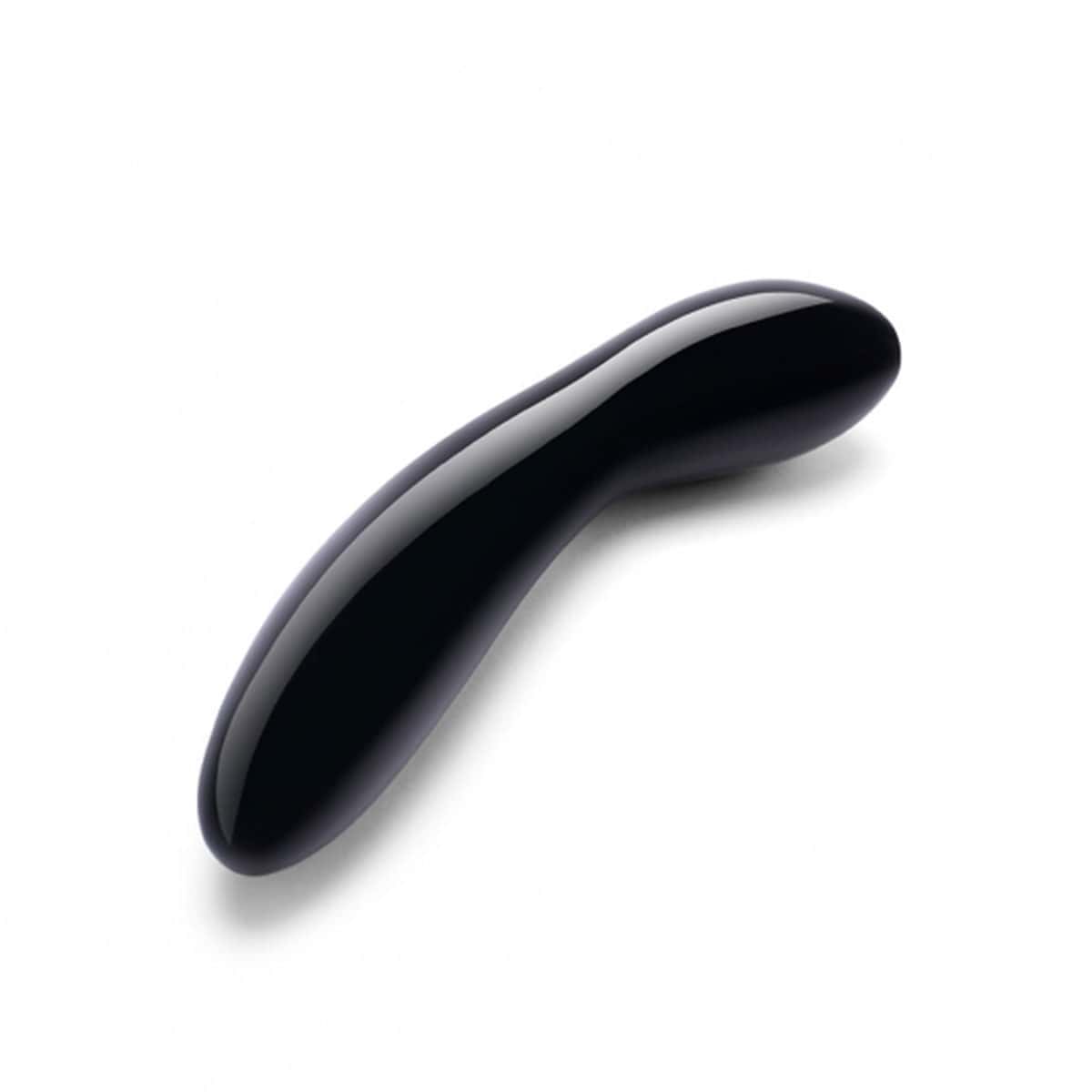 Le Wand Crystal G Wand Black Obsidian dildo made by Le Wand on sale at herVibrators.com