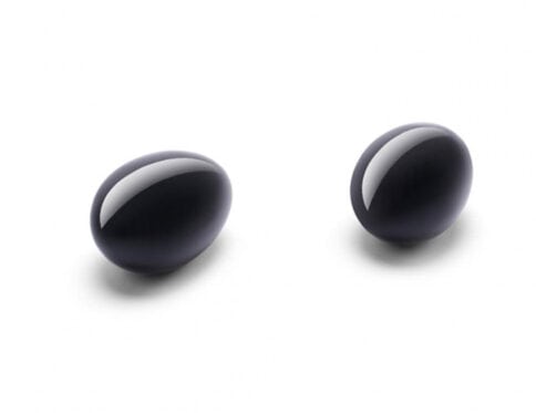 Buy le wand crystal yoni eggs black obsidian kegel exercise device for pelvic floor muscle strengthening.