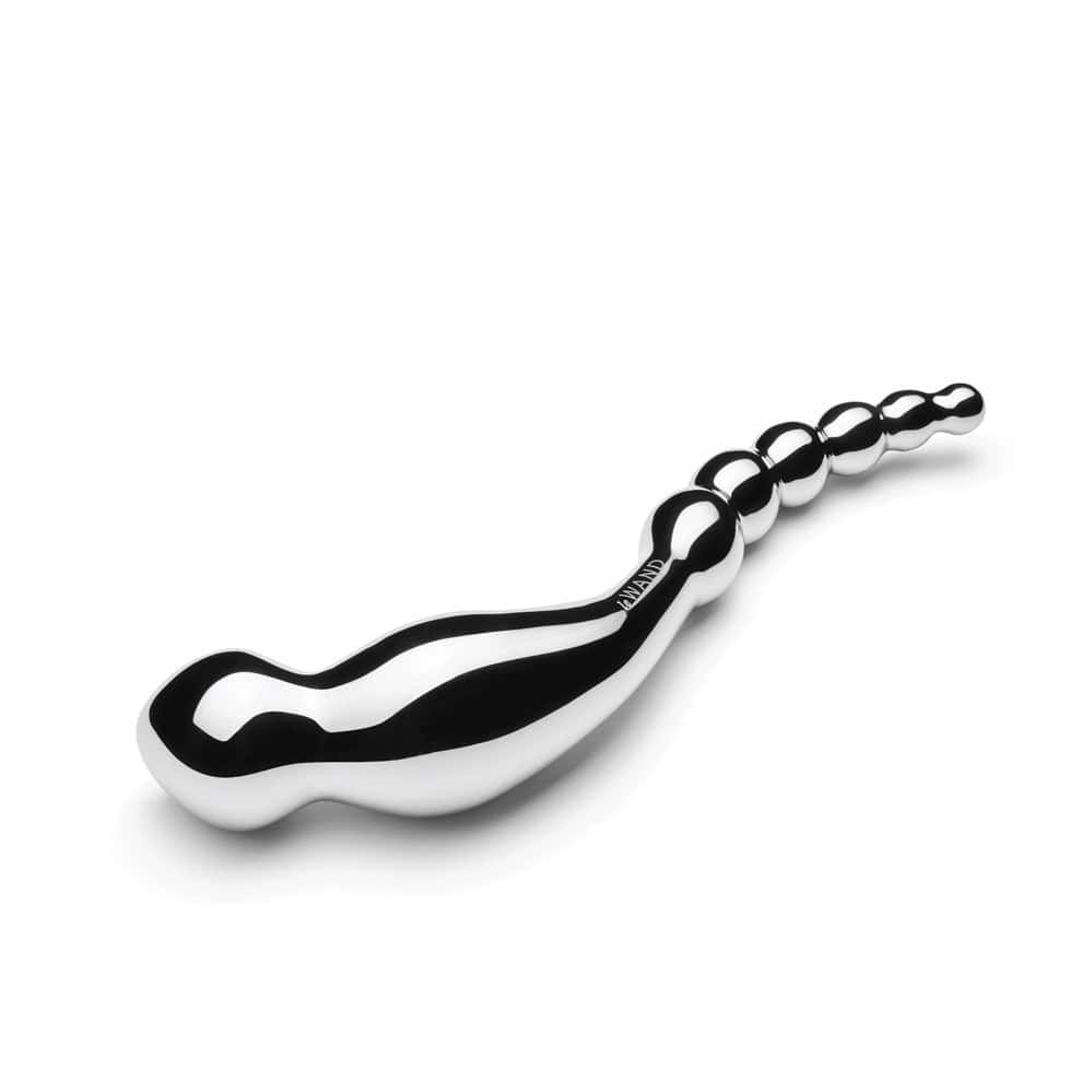 Le Wand Stainless Swerve dildo made by Le Wand on sale at herVibrators.com