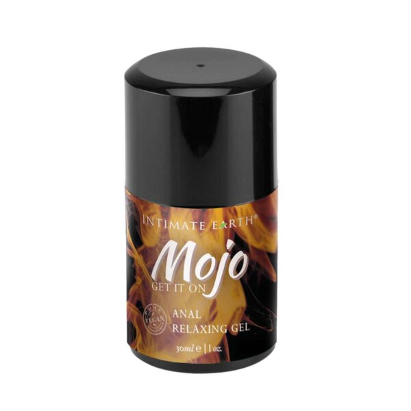 A top choice for Vegans, MOJO Anal Relaxing Gel Clove Oil 1oz/30ml personal vegan lubricant by Intimate Earth is for sale at herVibrators.com.