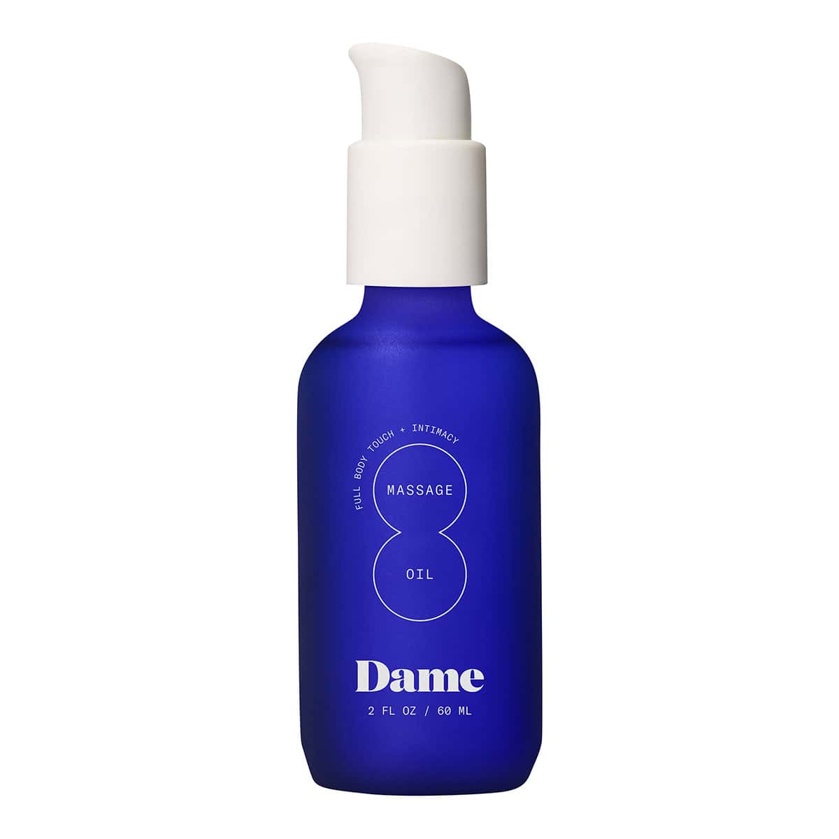 A top choice for Vegans, Massage Oil by Dame 2oz personal vegan lubricant by Dame Products is for sale at herVibrators.com.