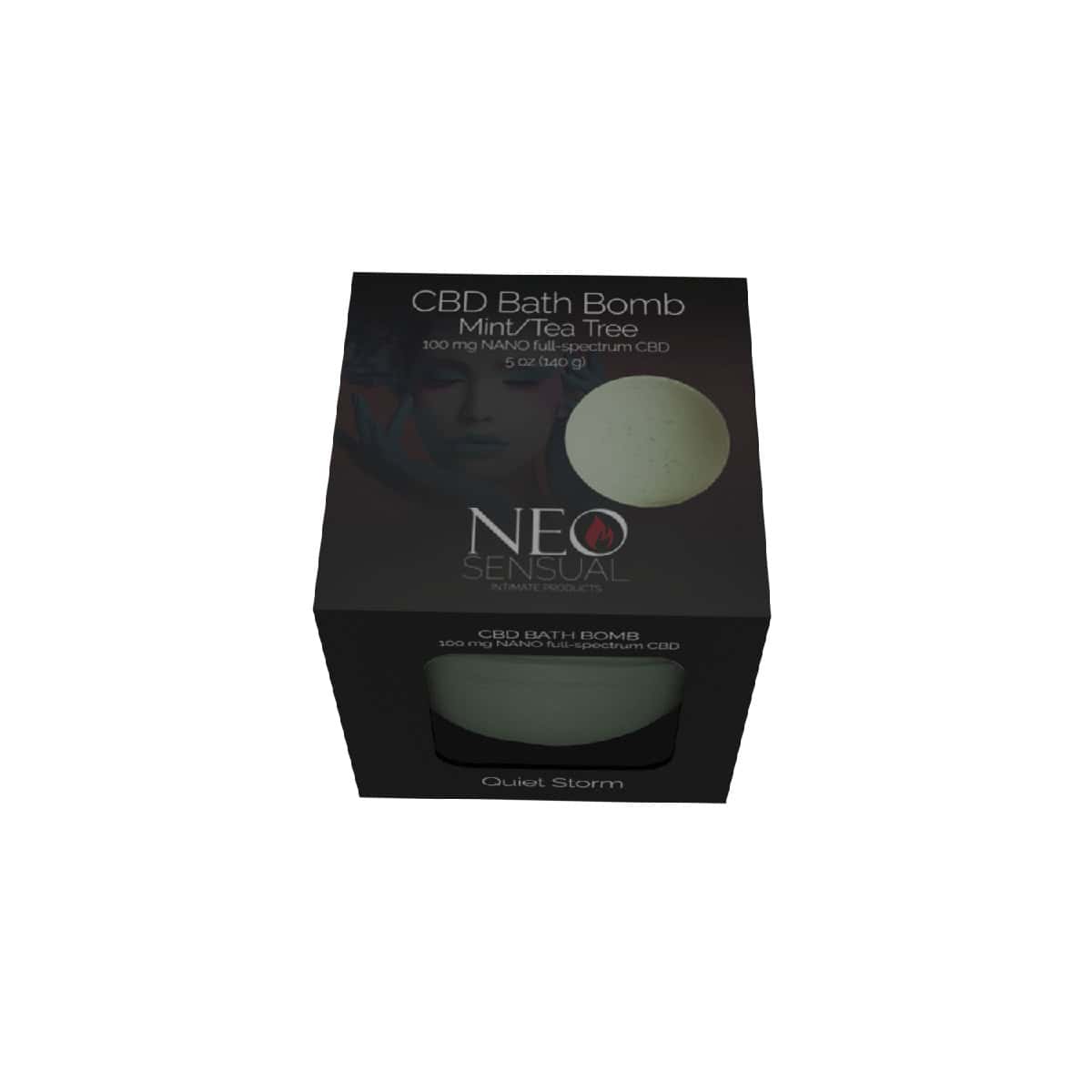 NEO Sensual CBD Bath Bomb - Quiet Storm intimate cleansers and personal cleansing care by NEO Sensual.