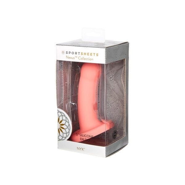 Nexus Dil Nyx 5 quot Coral dildo made by Sportsheets on sale at herVibrators.com