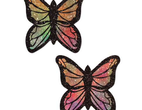 Wearing pastease butterfly prism nipples covers by pastease can be fun and sexy!