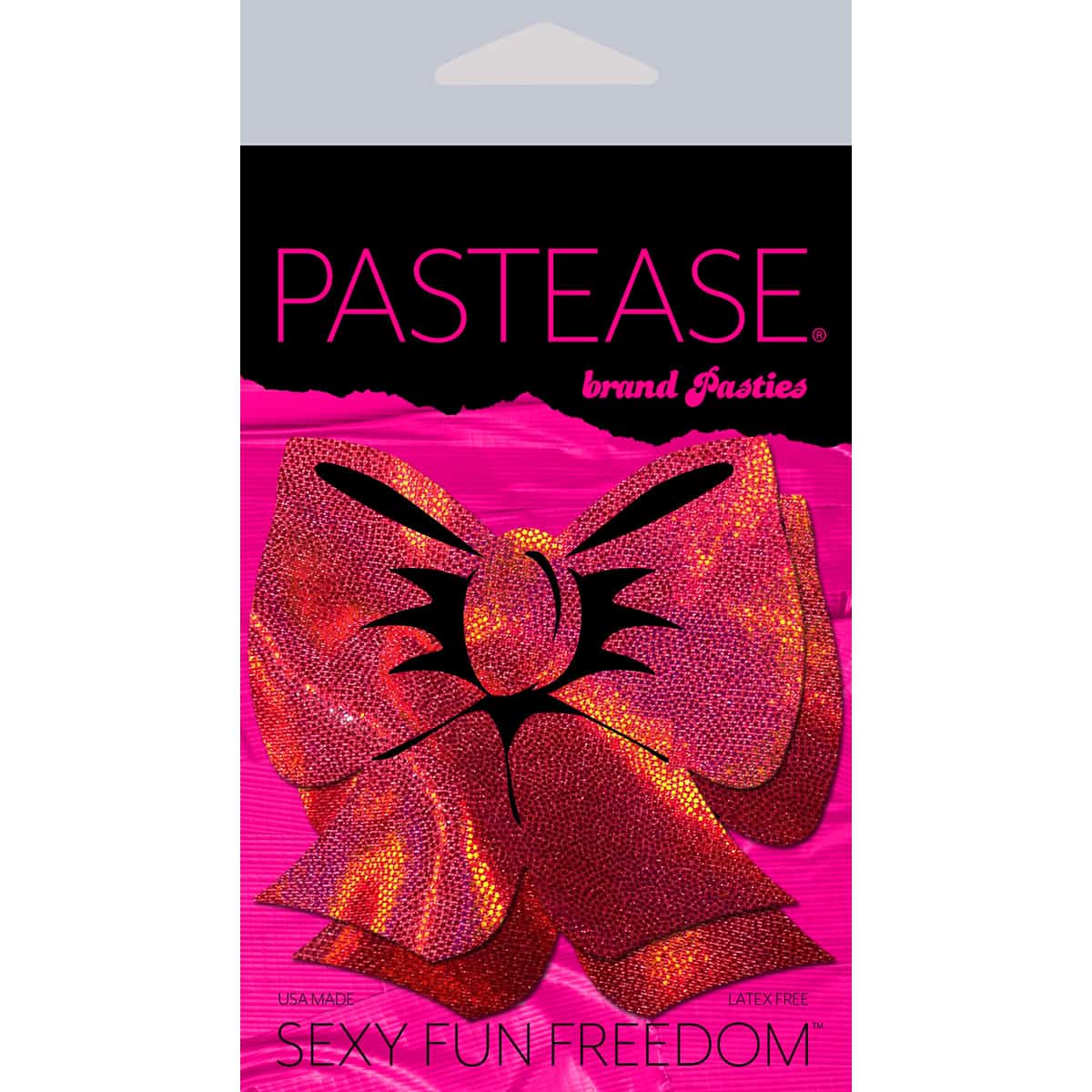 Wearing Pastease Red Bows nipples covers by Pastease can be fun and sexy!