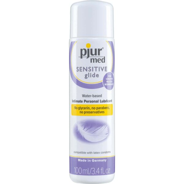 Buy and try Pjur Med Sensitive Glide 100ml water based lubricant by Pjur for your next sexual encounter with her.