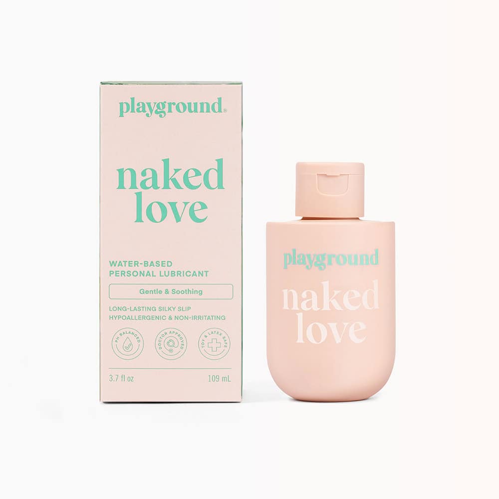 Buy and try Playground Naked Love Water-Based Lube water based lubricant by Playground for your next sexual encounter with her.