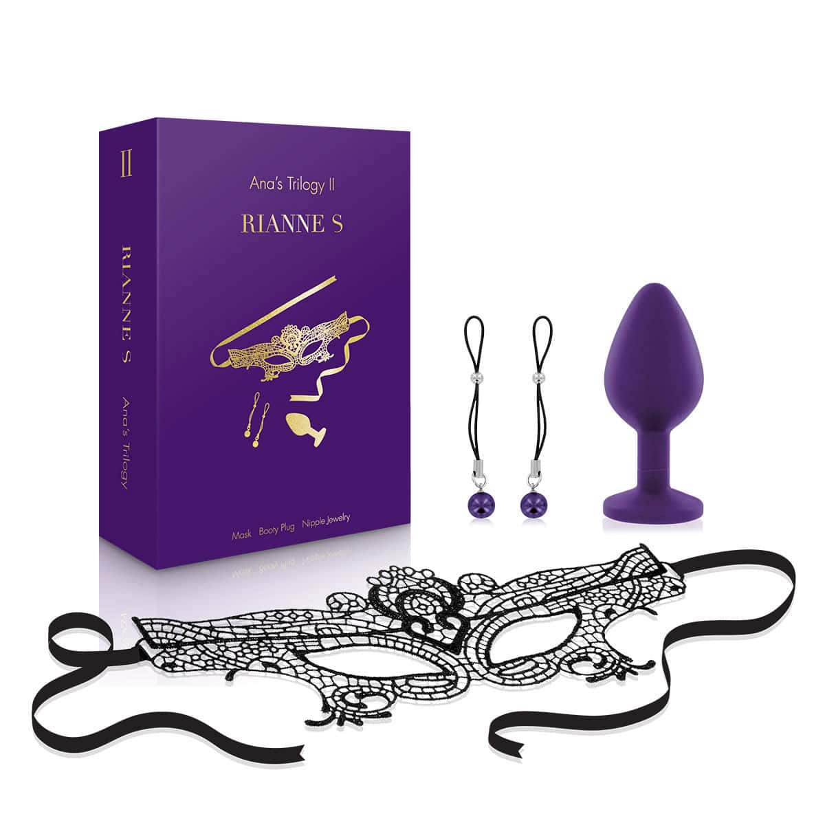 Try wearing this Rianne S Ana's Trilogy Kit 2 sexy mask made by Rianne S at herVibrators.com now.