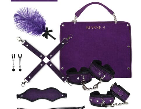 Try wearing this rianne s kinky me softly bondage kit - purple sexy mask made by rianne s at hervibrators. Com now.