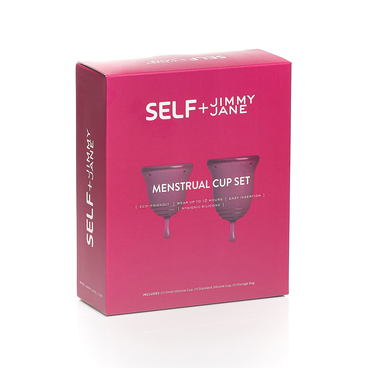 Try a SELF + Jimmyjane Menstrual Cups 2pc Set menstrual cup for your next period to see why some women claim this is the best menstrual cup!