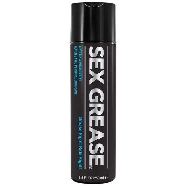 Buy and try Sex Grease Water-Based Lube 8.5oz water based lubricant by Naked Silk for your next sexual encounter with her.