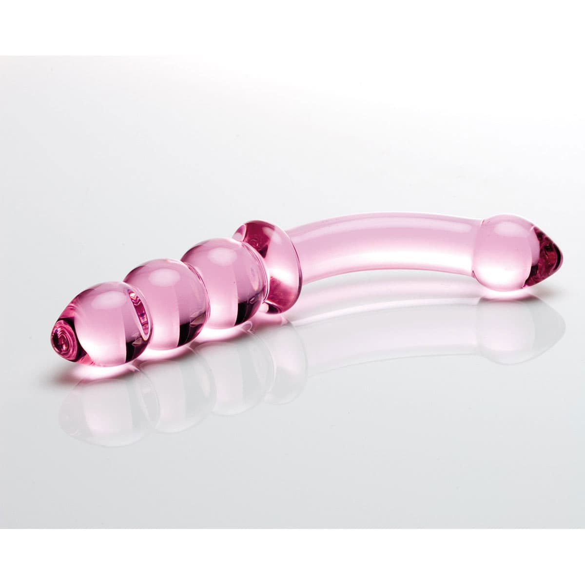 Sex Kitten Pink Glass G Spotter Dil dildo made by Sex Kitten on sale at herVibrators.com