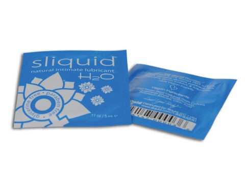 Buy and try sliquid h2o foils 200ct water based lubricant by sliquid for your next sexual encounter with her.