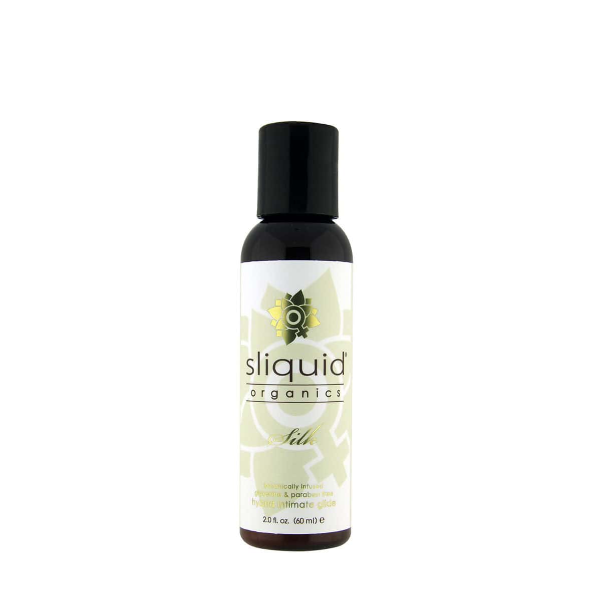 Buy and try Sliquid Organics Silk 2oz hybrid personal lubricant by Sliquid.