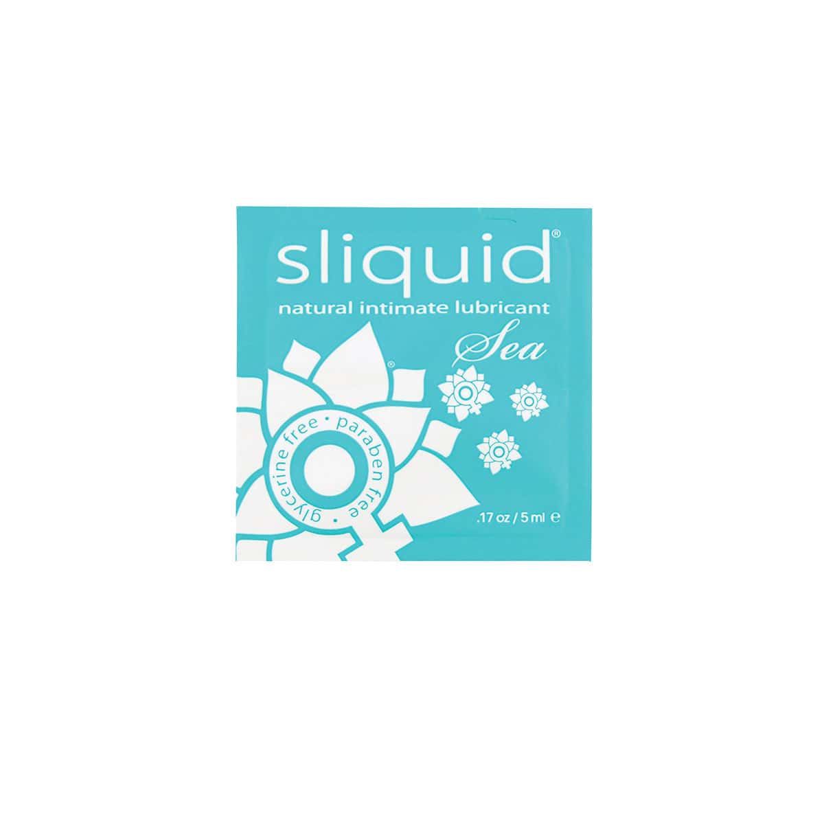 Buy and try Sliquid Sea Lube Foils 200ct water based lubricant by Sliquid for your next sexual encounter with her.