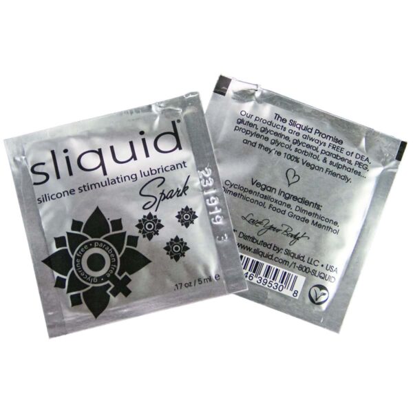 A top choice for Vegans, Sliquid Spark Foils 200ct personal vegan lubricant by Sliquid is for sale at herVibrators.com.