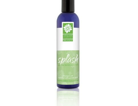 Sliquid splash 8. 5oz - honeydew cucumber intimate cleansers and personal cleansing care by sliquid.