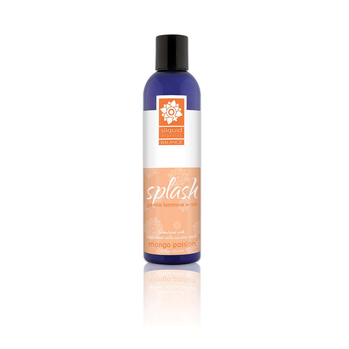 Sliquid Splash 8.5oz - Mango Passion intimate cleansers and personal cleansing care by Sliquid.