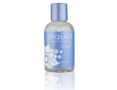 Buy and try sliquid swirl 4. 2oz - blue raspberry water based lubricant by sliquid for your next sexual encounter with her.