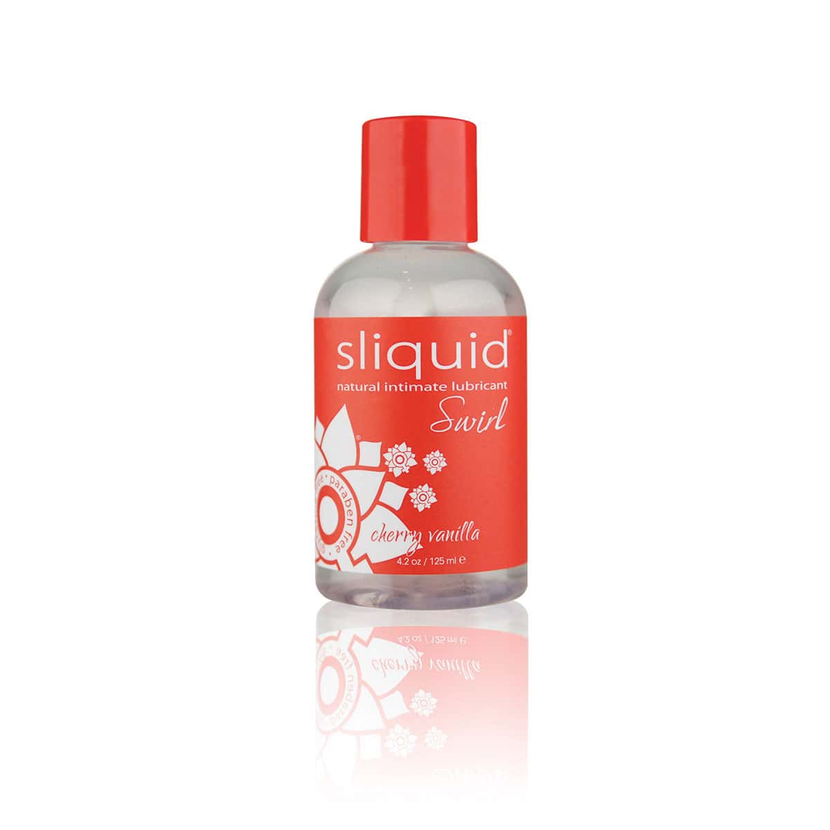 Sliquid Swirl 4.2oz - Cherry Vanilla flavored lubricant by Sliquid for yummy sex.