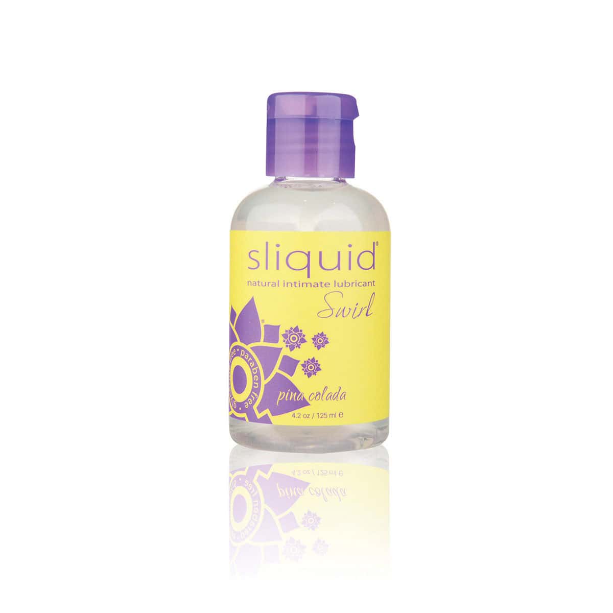 A top choice for Vegans, Sliquid Swirl 4.2oz - Pina Colada personal vegan lubricant by Sliquid is for sale at herVibrators.com.