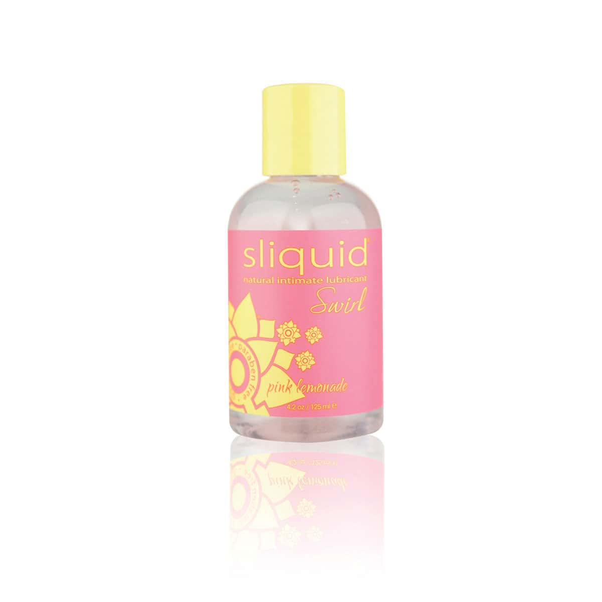 A top choice for Vegans, Sliquid Swirl 4.2oz - Pink Lemonade personal vegan lubricant by Sliquid is for sale at herVibrators.com.