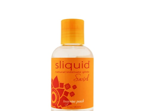 Sliquid swirl 4. 2oz - tangerine peach flavored lubricant by sliquid for yummy sex.