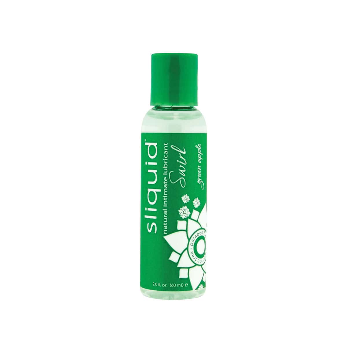 A top choice for Vegans, Sliquid Swirl Green Apple 2oz personal vegan lubricant by Sliquid is for sale at herVibrators.com.