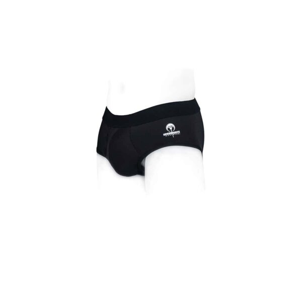 Best SpareParts Pete Contoured Briefs - XL dildo panties made by SpareParts HardWear on sale at herVibrators.com