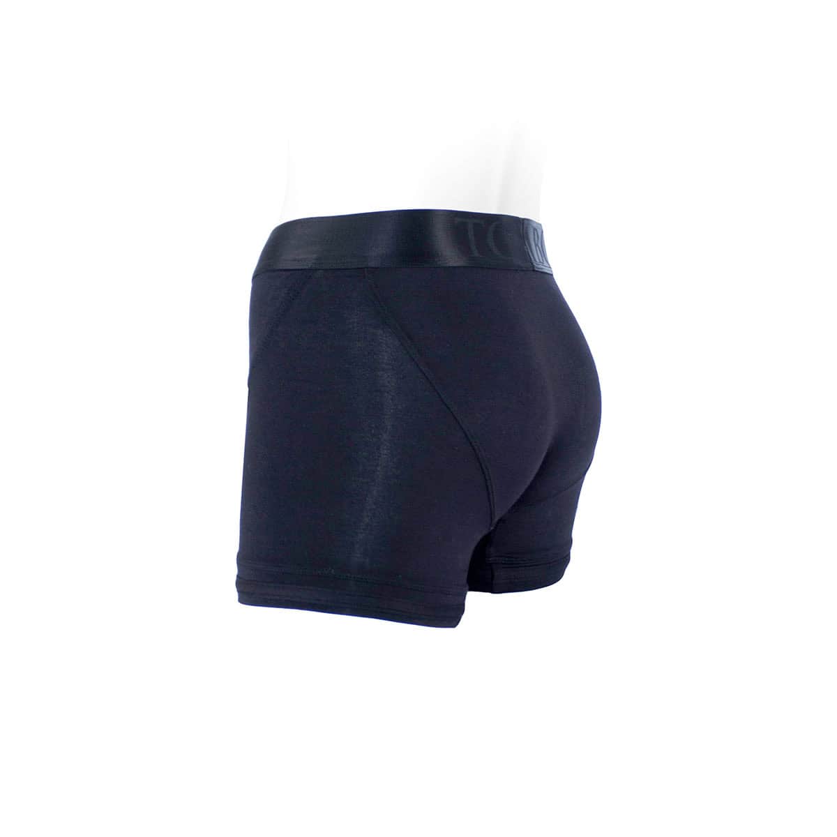 Best SpareParts Tomboii Black/Black Rayon - 5X dildo panties made by SpareParts HardWear on sale at herVibrators.com