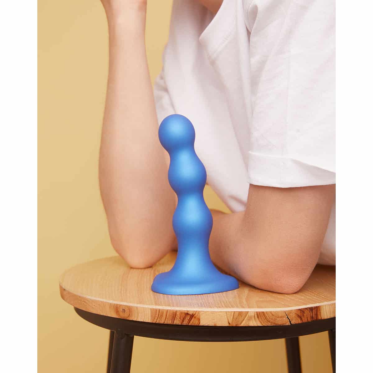 Strap On Me Balls Plug Dil Blue Large dildo made by Strap-On-Me on sale at herVibrators.com