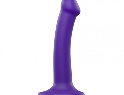 Strap on me bendable dual density semi realistic dil purple small dildo made by strap-on-me on sale at hervibrators. Com