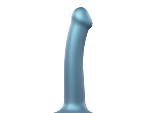 Strap on me dil metallic blue dildo made by strap-on-me on sale at hervibrators. Com