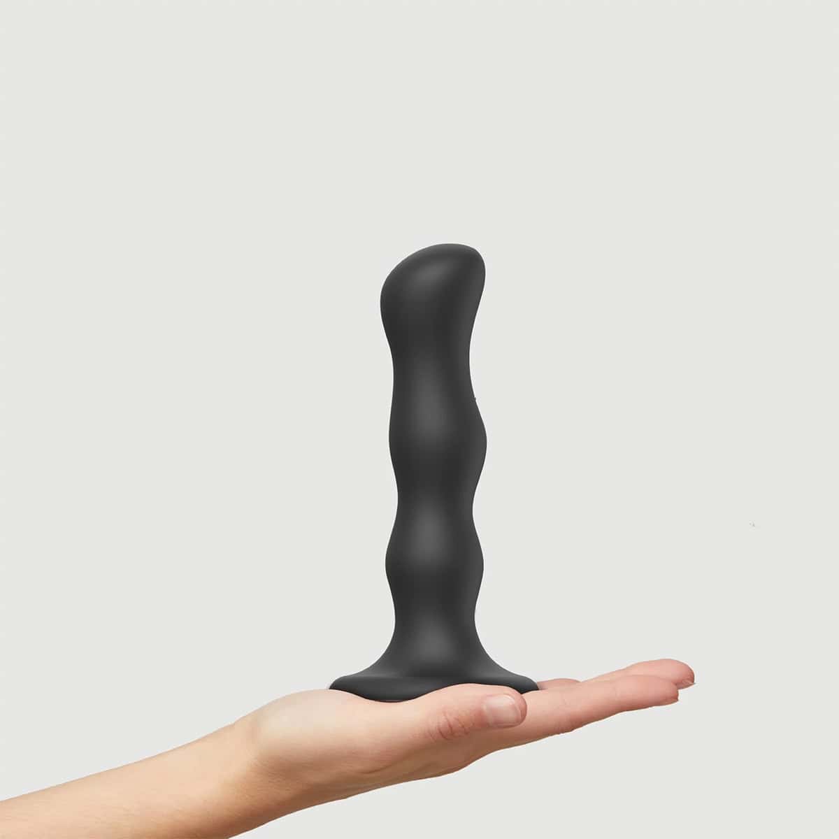 Strap On Me Geisha Ball Dil Medium Black dildo made by Strap-On-Me on sale at herVibrators.com