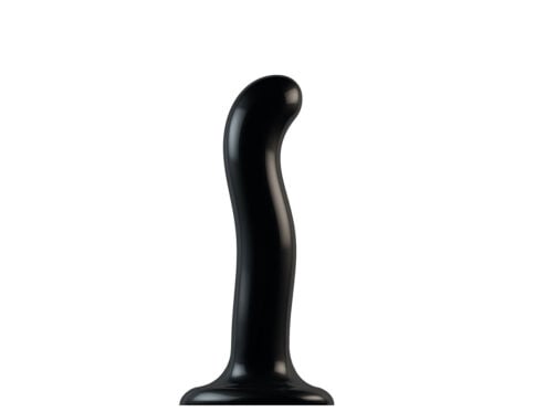 Strap on me p amp g spot dil medium black dildo made by strap-on-me on sale at hervibrators. Com