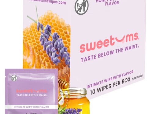 Sweetums intimate wipes honey lavender flavor intimate cleansers and personal cleansing care by sweetums.