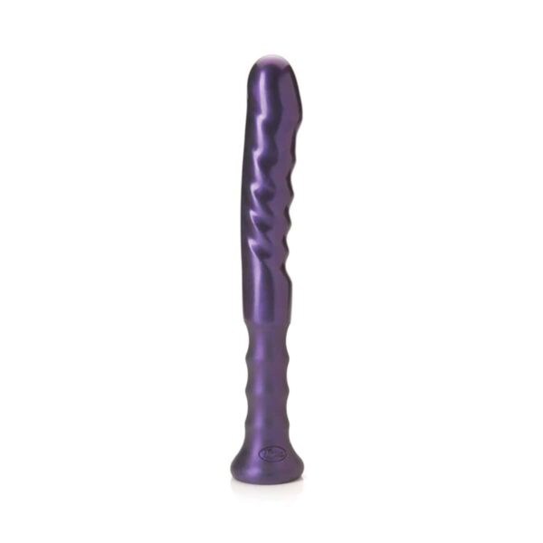 Tantus Echo Handle Dildo Purple CLAM dildo made by Tantus on sale at herVibrators.com