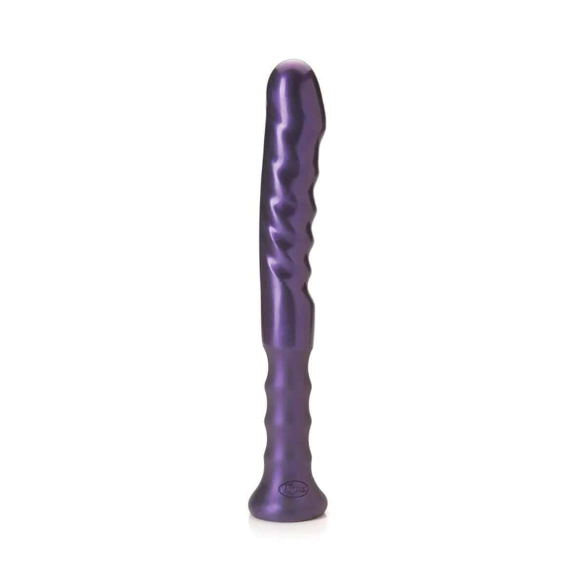 Tantus Echo Handle Dildo Purple CLAM dildo made by Tantus on sale at herVibrators.com