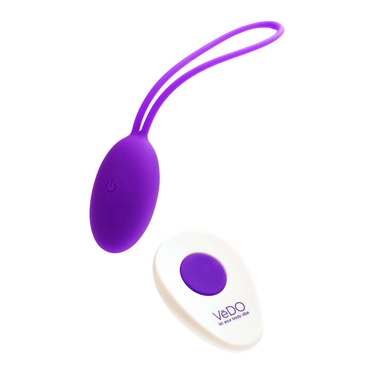 Buy VeDO Peach Egg Indigo kegel exercise device for pelvic floor muscle strengthening.
