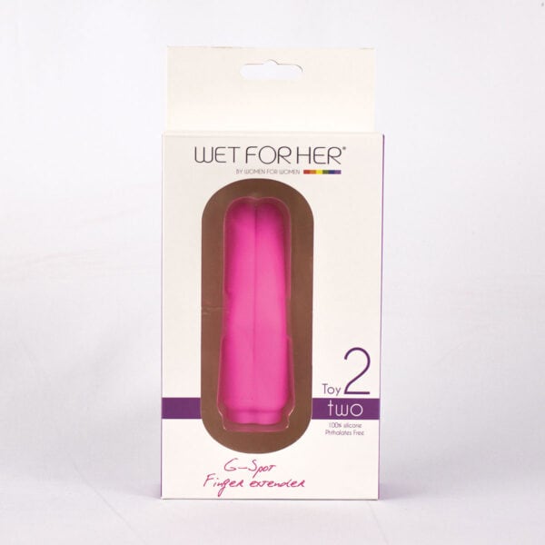 Wet for Her Two Rose dildo made by Wet For Her on sale at herVibrators.com