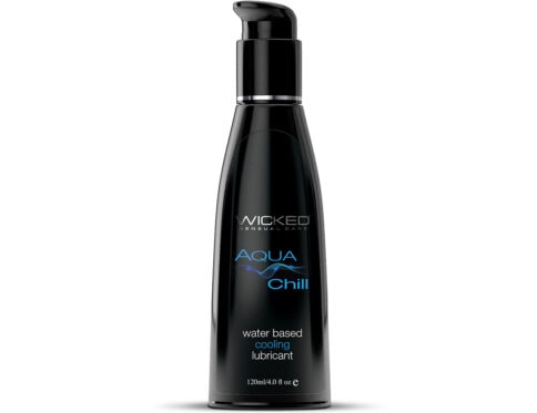 Buy and try wicked aqua chill 4oz water based lubricant by wicked sensual care for your next sexual encounter with her.