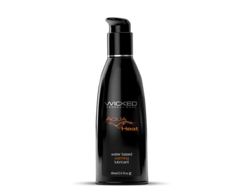 Buy and try wicked aqua heat 2oz water based lubricant by wicked sensual care for your next sexual encounter with her.