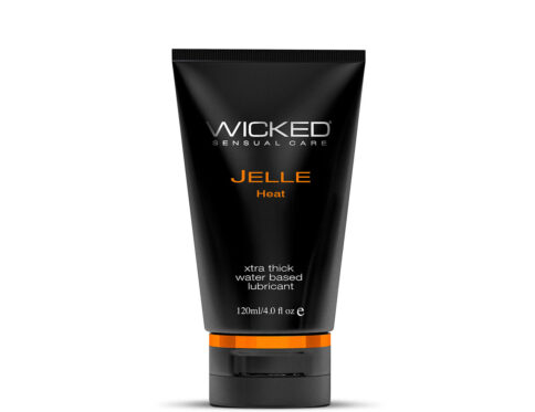 Buy and try wicked aqua jelle heat 4oz water based lubricant by wicked sensual care for your next sexual encounter with her.