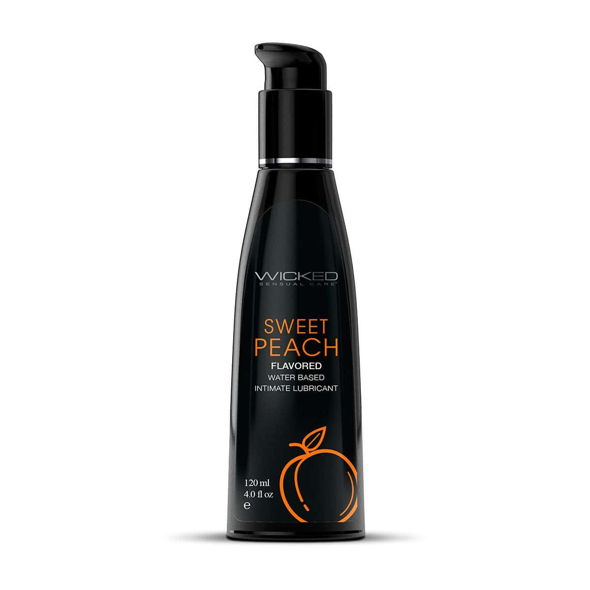 Buy and try Wicked Aqua Sweet Peach 4oz water based lubricant by Wicked Sensual Care for your next sexual encounter with her.