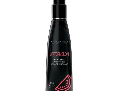 Buy and try wicked aqua watermelon 4oz water based lubricant by wicked sensual care for your next sexual encounter with her.