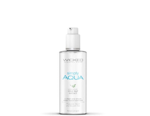 Buy and try wicked simply aqua 2. 3oz water based lubricant by wicked sensual care for your next sexual encounter with her.