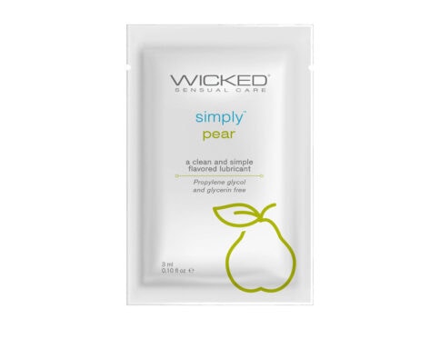 Buy and try wicked simply aqua packettes 144ct - pear water based lubricant by wicked sensual care for your next sexual encounter with her.