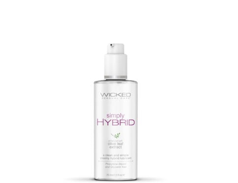 Buy and try wicked simply hybrid 2. 3oz water based lubricant by wicked sensual care for your next sexual encounter with her.